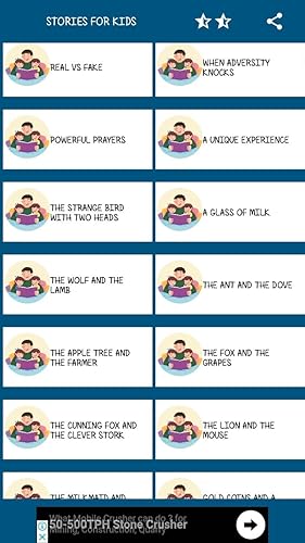 Stories with Moral Lessons and Bed Time Stories (Offline)