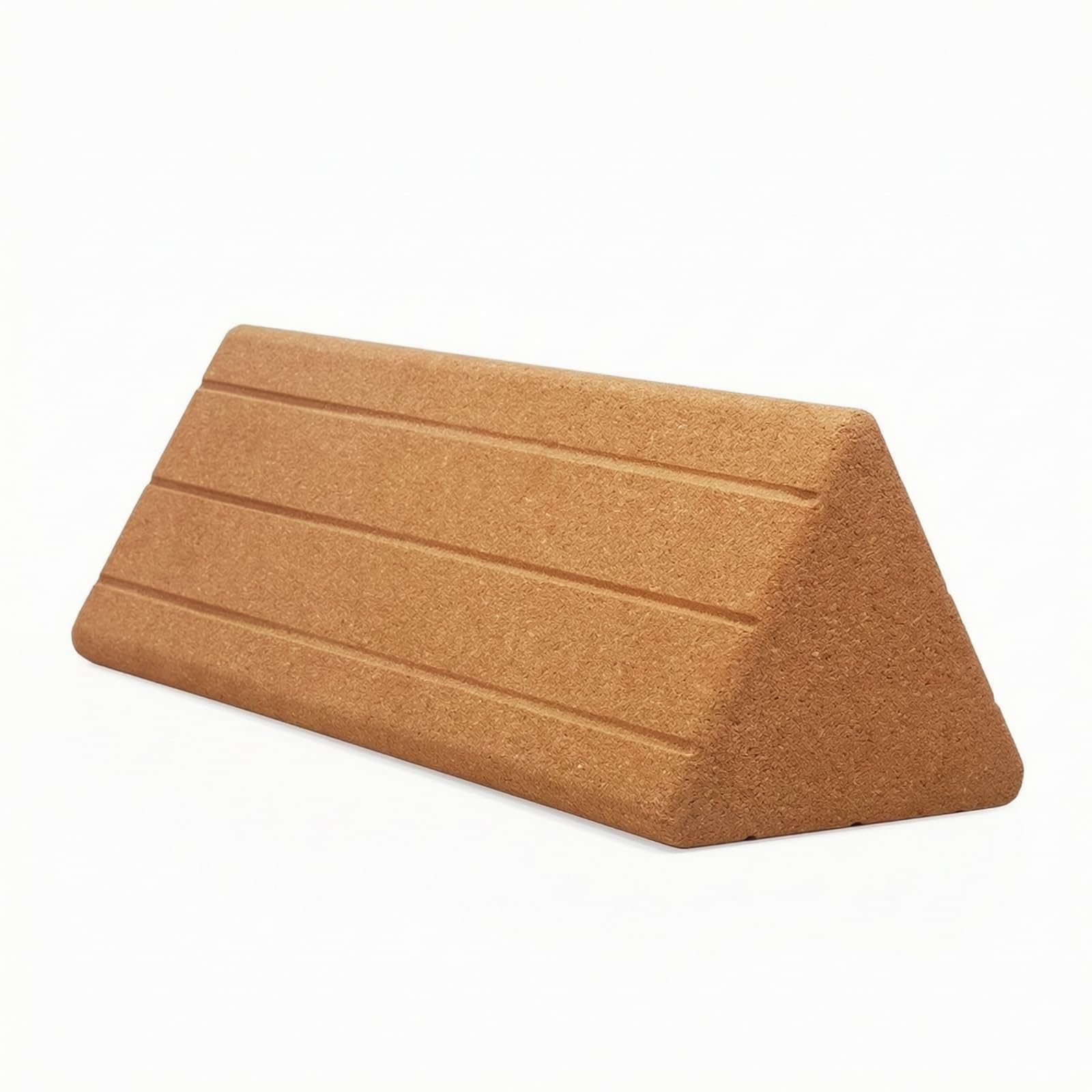 Bloc Pratique Corporelle Triangulaire Naturel Bloc Pratique Corporelle En Liège Stable Accessoire pour Yogis, Liège, Triangle En Liège / 30cm