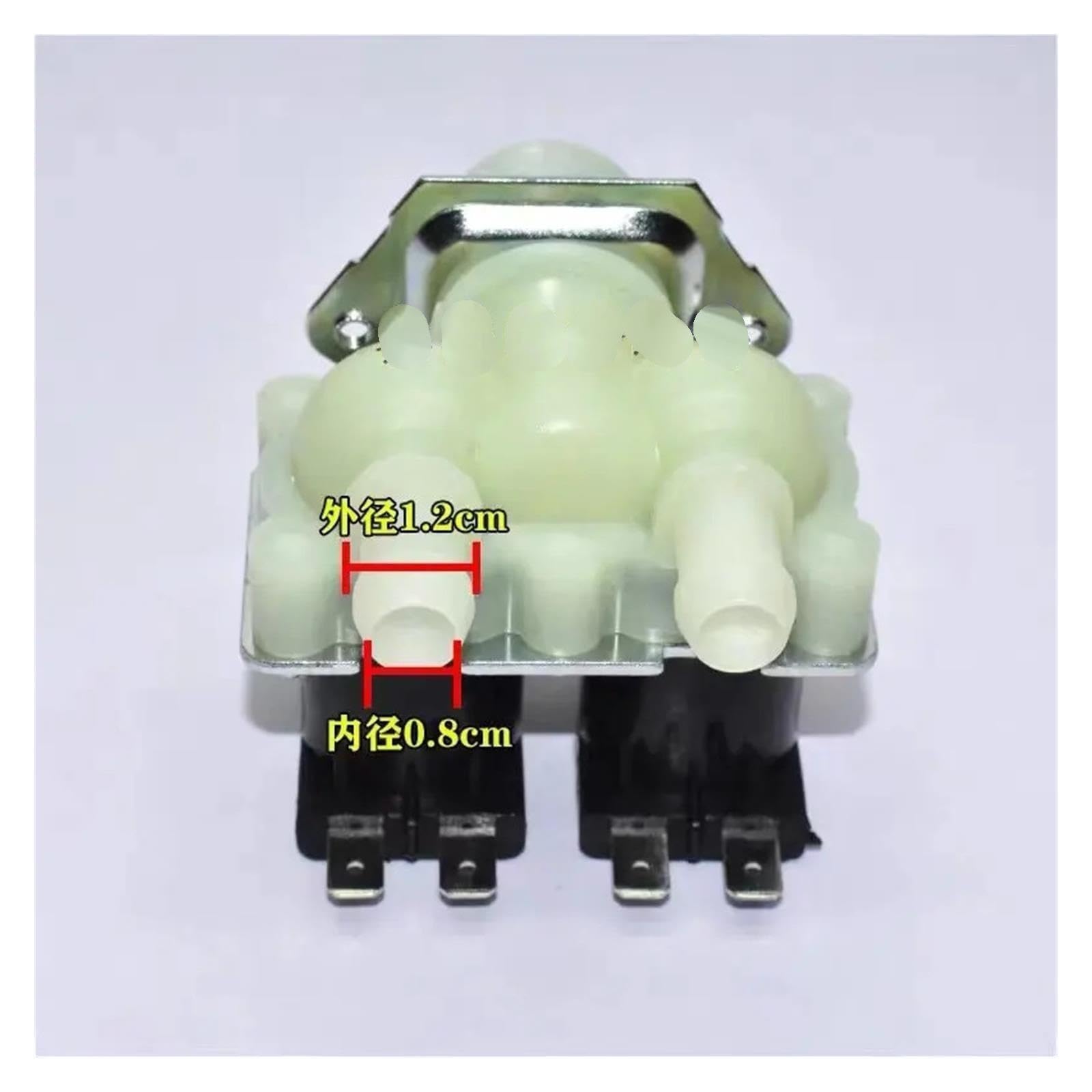 Válvula Solenoide De Entrada De Doble Cabezal For Lavadora De Tambor