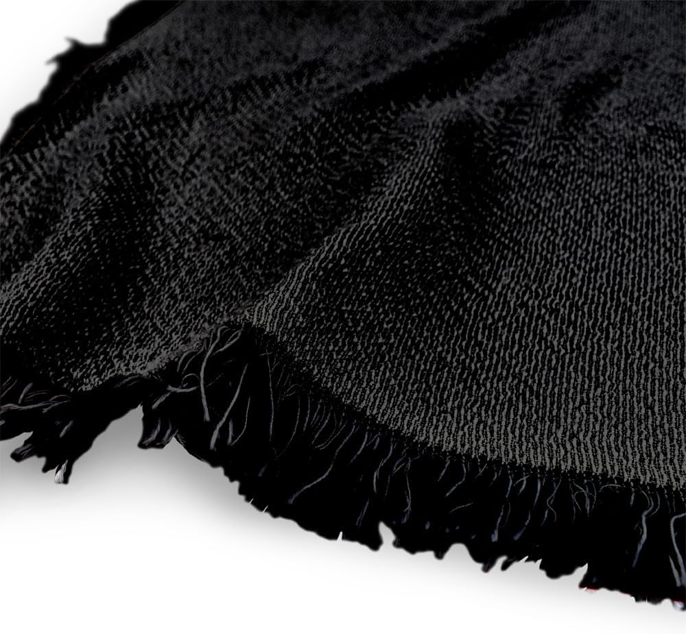 LOGOVISION JQ Licensing - Royce Mcclure Blanket, 50"x60" Dolphin Moon Silhouette Woven Tapestry Cotton Blend Fringed Throw Blanket