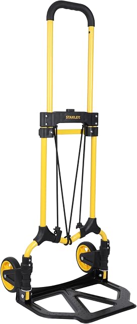 Stanley Folding Hand Truck, Yellow