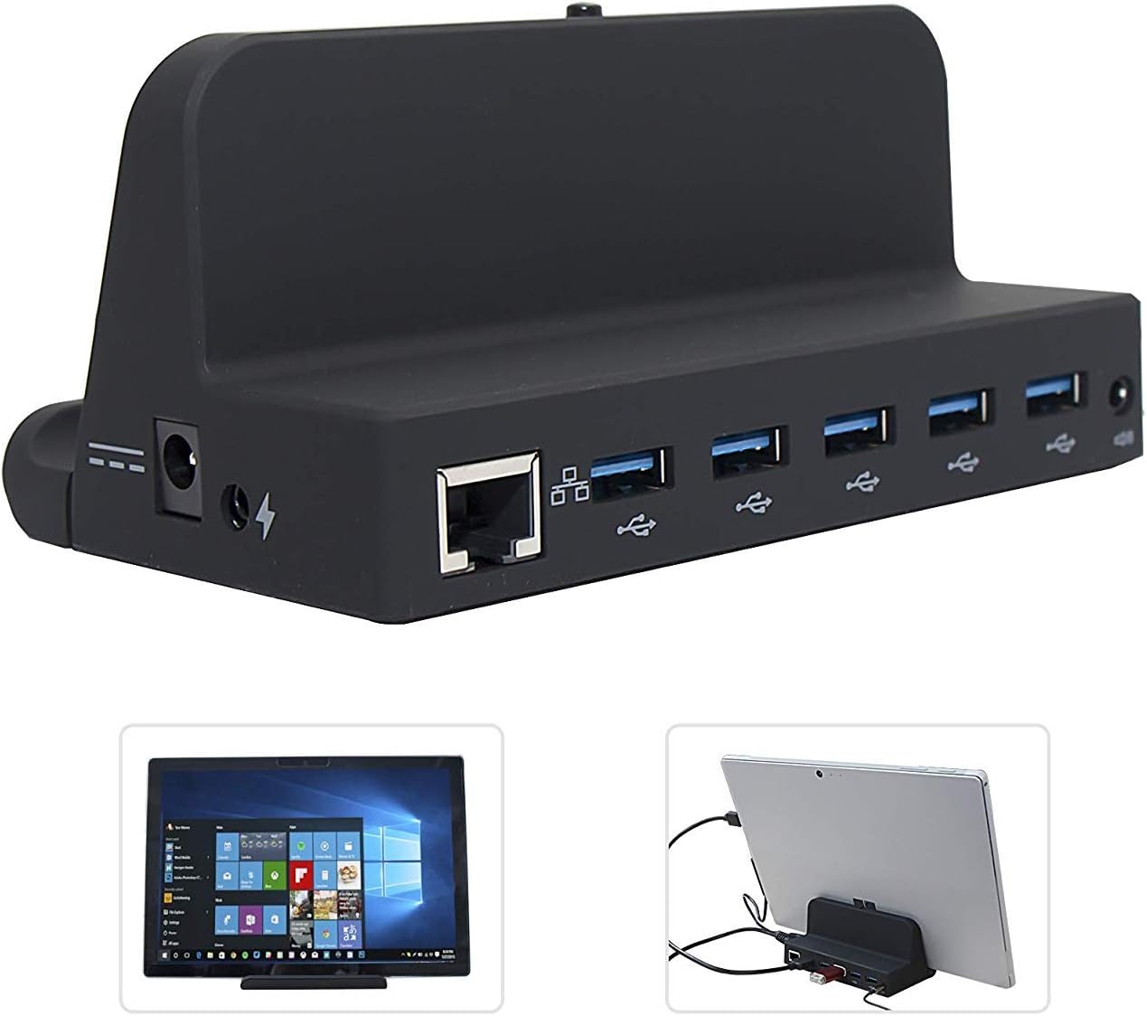 innelo Surface Dock with HDMI Adaptor for Microsoft Surface Pro (2017), Pro 4 and Pro 3