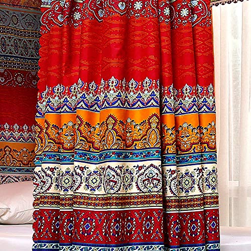 Pangzi Bohemian 4 Corner Post Bed Curtain Canopy Bed Curtain Drapes For Adults Girls (King, Style-A) #TOP6