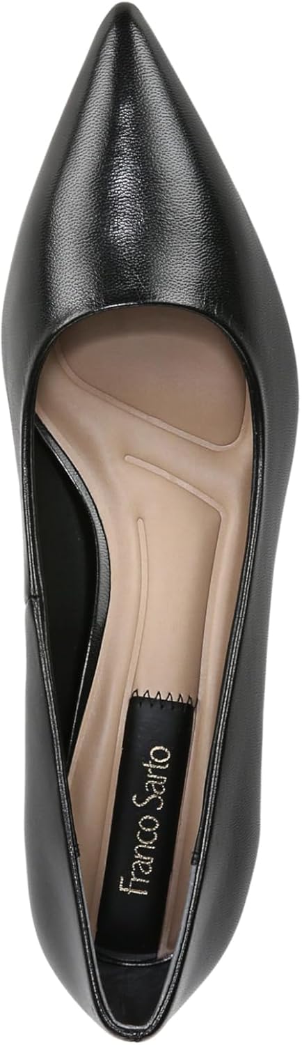 Franco Sarto Women's Racer Pointed Toe Block Heel Pump