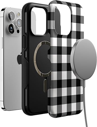 Vista 1653 de Casely - Funda para iPhone 14 Pro Max, Viva La Vida, Frida Kahlo Floral Collage, compatible con MagSafe 10 Frida Kahlo Viva La Vida Collage