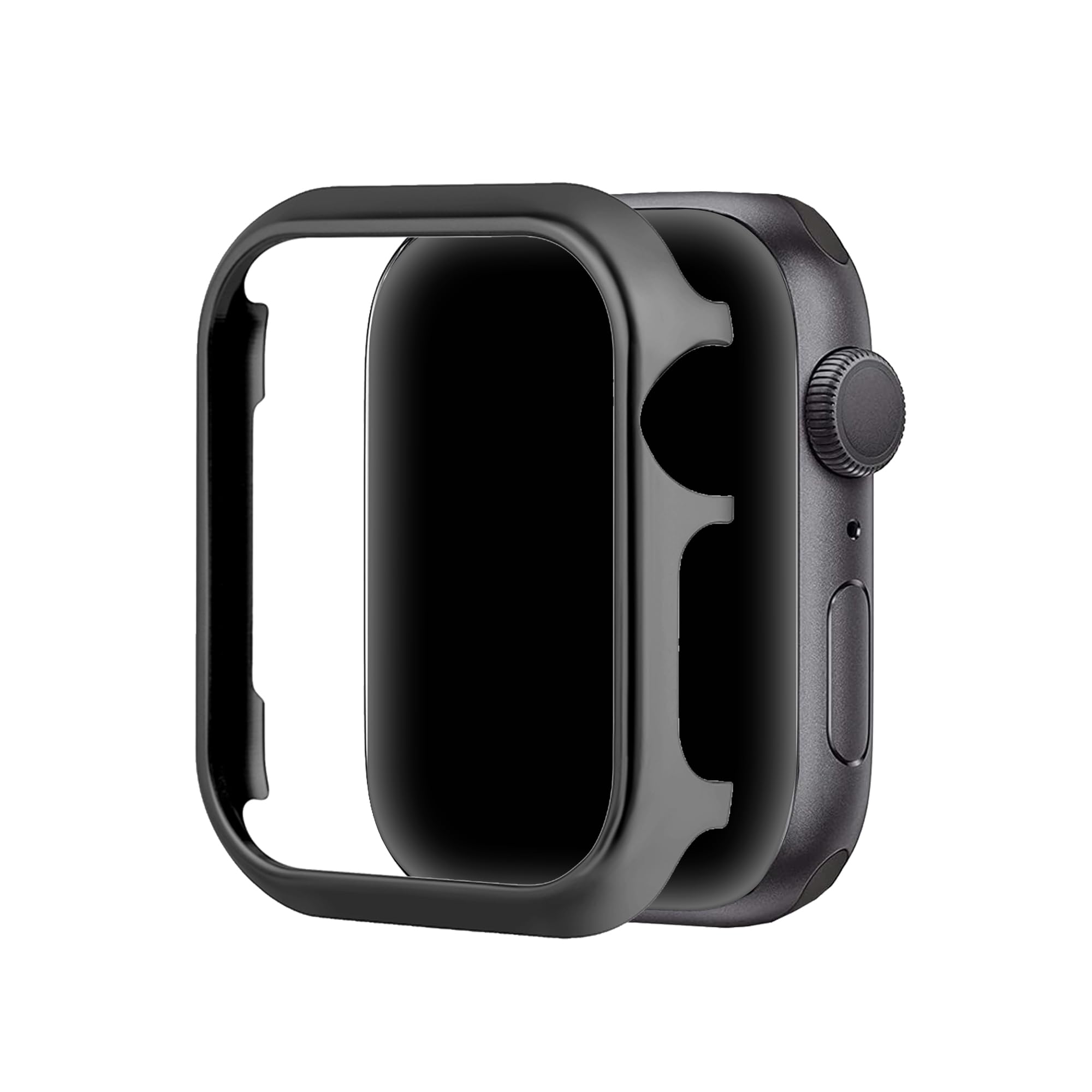 Etui ochronne, metalowe, kompatybilne z Apple Watch SE 40 mm, ultra cienkie, aluminiowe, odporne na zarysowania, brokatowe, etui ze stali nierdzewnej, kompatybilne z Apple iWatch 40 mm Series