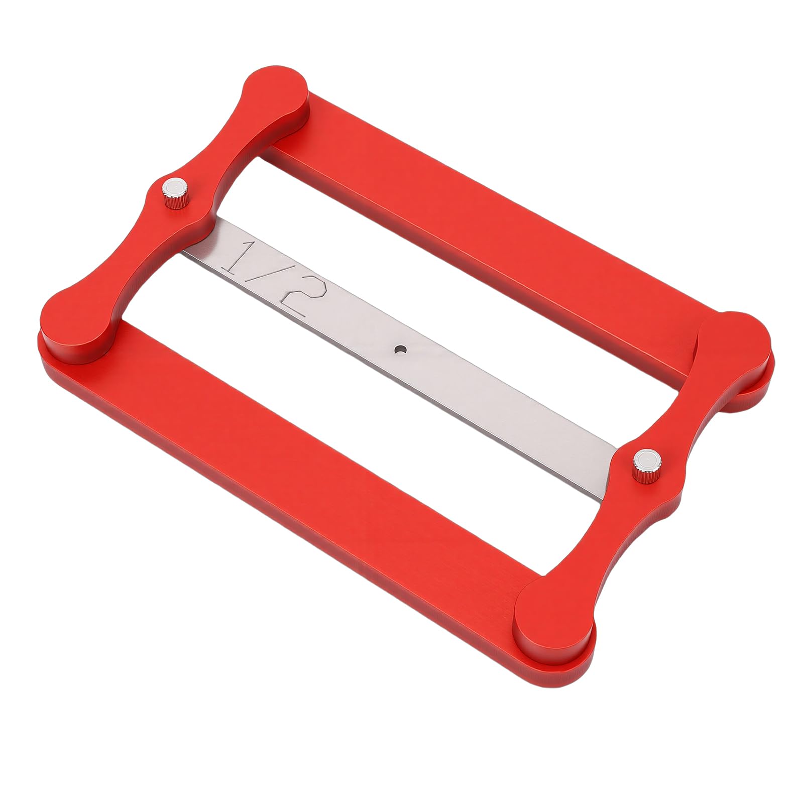 Walfront Calibro di Centraggio per Fori Dritti, Localizzatore di Fori | Struttura in Acciaio Inox, Lavorazione CNC Precisa, Aste Metriche/pollici, Design Compatto e Portatile per il Lavoro in