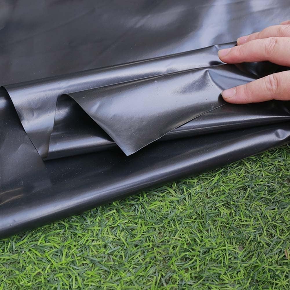SOYDAN Lámina para Estanque Lona Estanque de HDPE de 20 Mil de Pulgada de Espesor, Fácil Corte y Flexibilidad Pond Liner para Estanques al Aire Libre, Peces o Koi, Fuentes(3.0x4.0m(10x13FT))