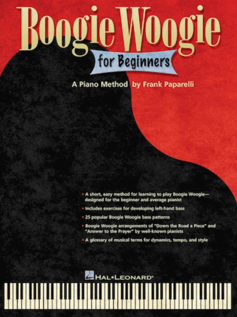 Boogie Woogie for Beginners by Hal Leonard Corp. Staff (1985, Trade Paperback)