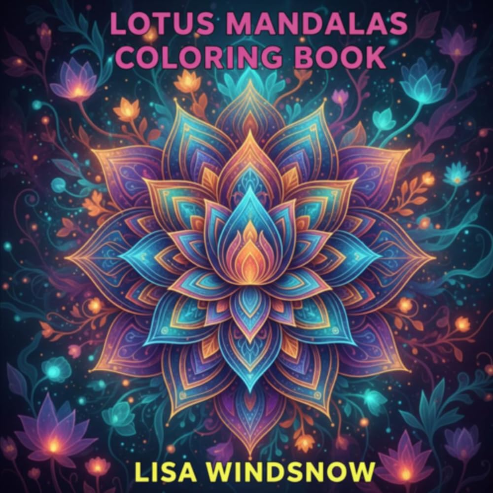 LOTUS MANDALAS: COLORING BOOK (FLORAL MANDALAS)
