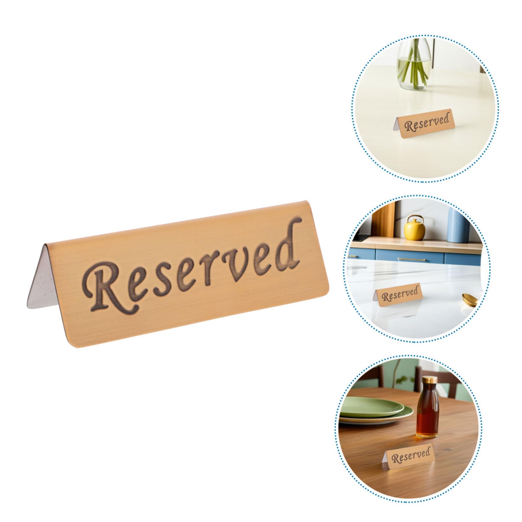 2 Letreros De Para Mesas De Comedor Letreros De Mesa Para Bodas Tarjetas De Lugar Reservado De De Escritorio De De Hotel De