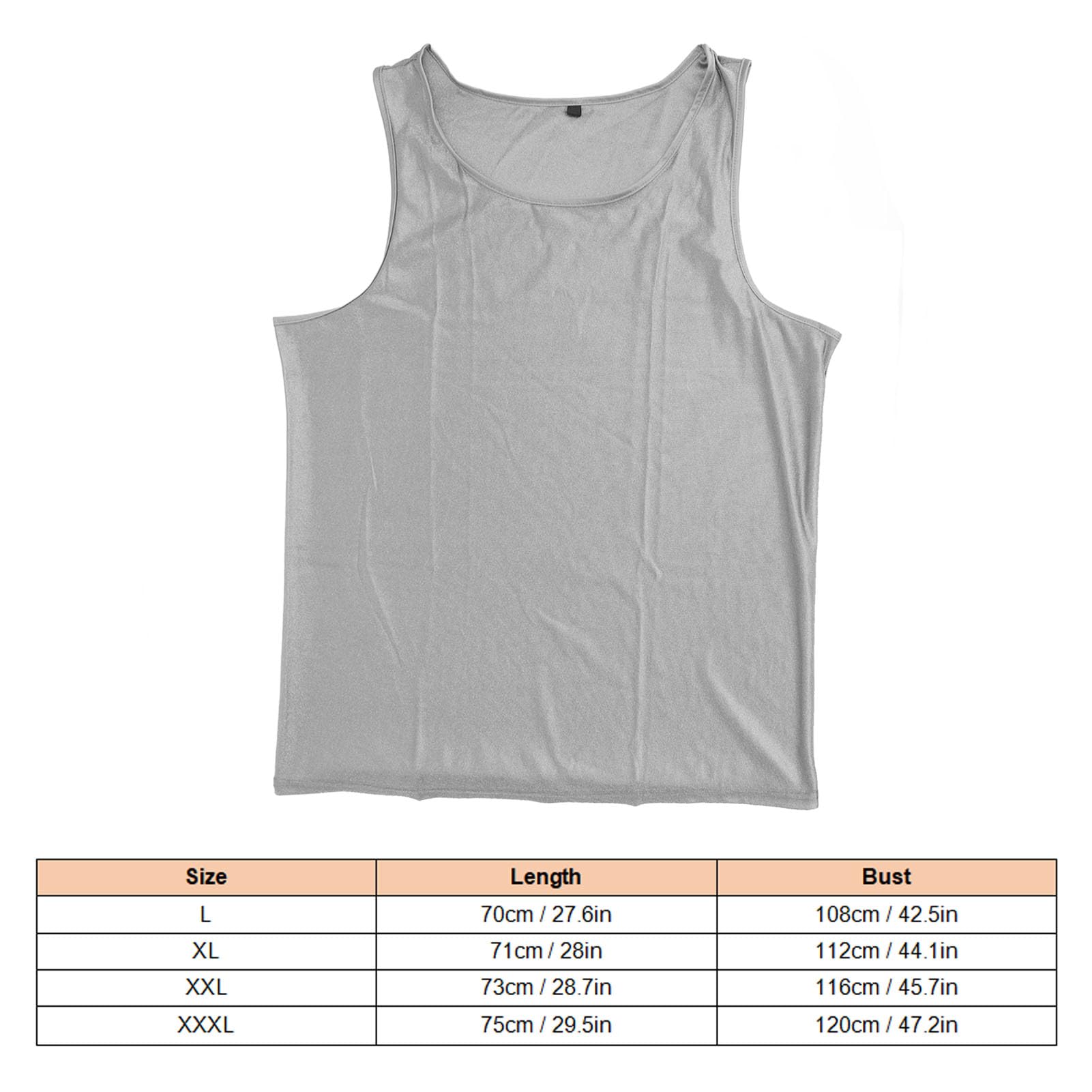 Pyhodi Chaleco de Bloqueo EMF, Ropa Antiradiación, Camiseta sin Mangas de Protección para Hombres de Fibra Plateada, Blindaje de SeñAl WiFi, Protección contra la Radiación sin Mangas