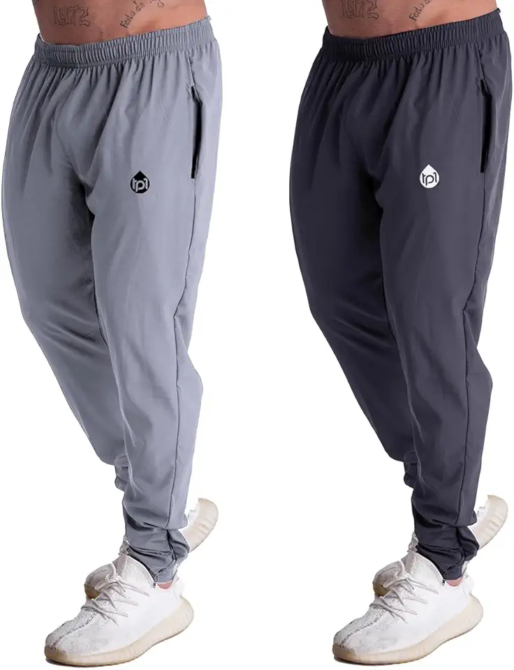 Kit 2 Calça Masculina Jogger Slim de Academia Esportiva Fitness