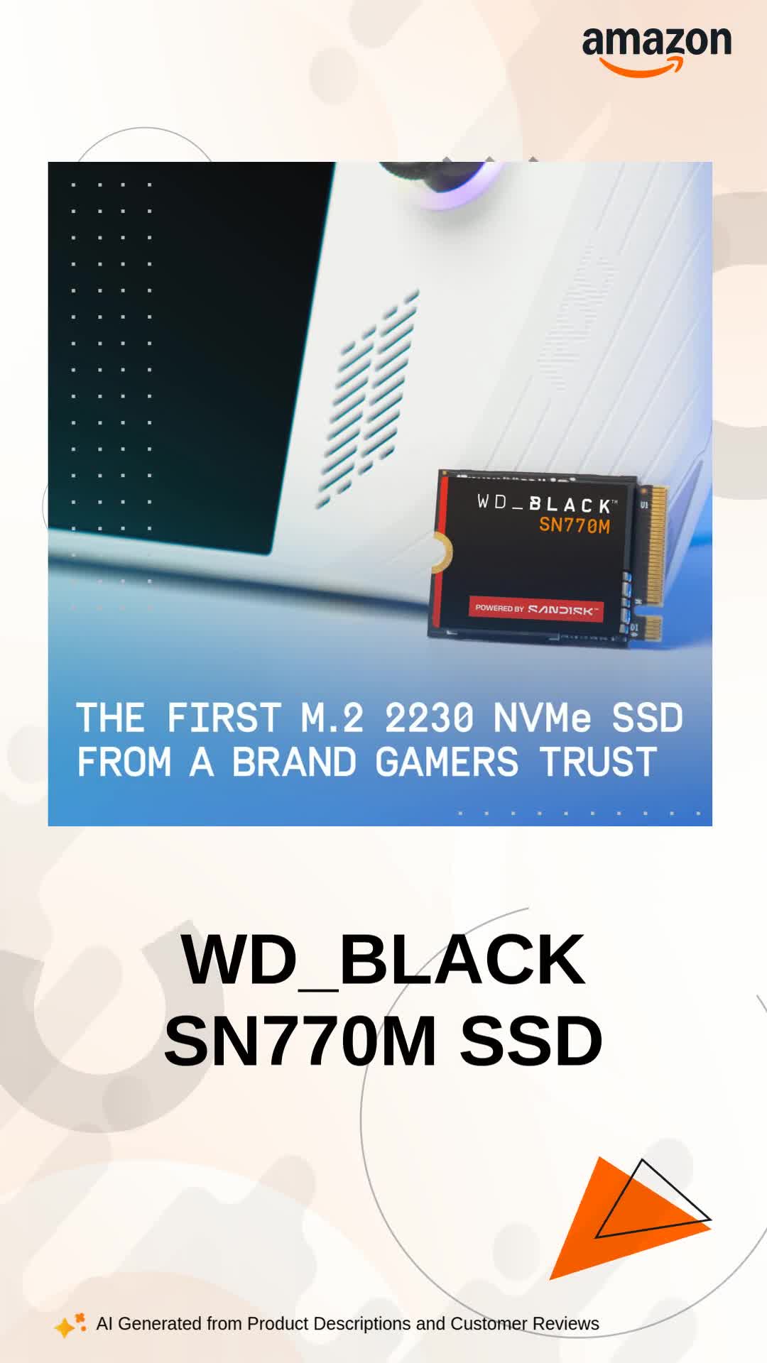 WD_BLACK SN770M 2TB M.2 2230 NVMe SSD
