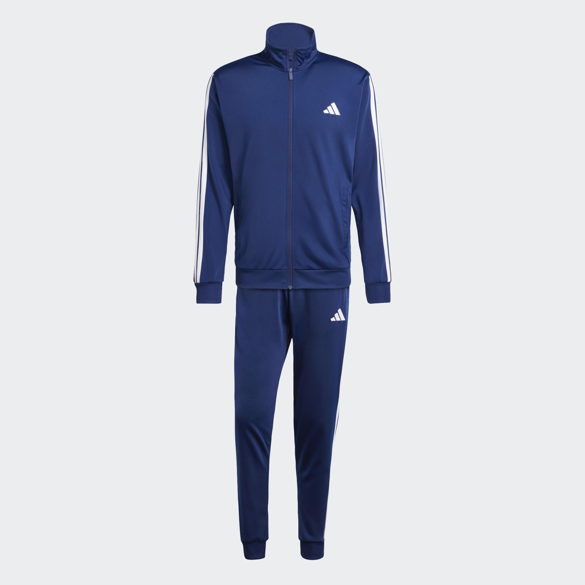 Image secondaire de Survêtement adidas 3 Stripes pour Homme - Bleu Foncé - Taille XXL