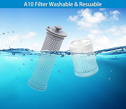 Miniatura 6 de Filtro de repuesto para aspiradora inalámbrica Tineco A10A11 Hero, A10A11 Master PURE ONE S11, PWRHERO11, reemplazable para piezas de repuesto de