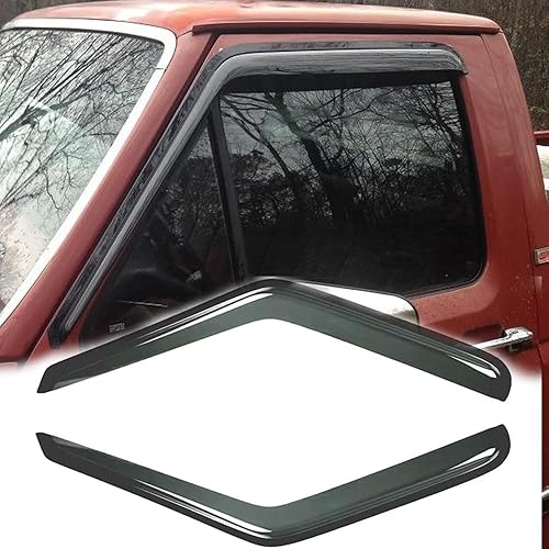 Miniatura 1 de Deflector de viento para ventana lateral impermeable 94134, 4 piezas de repuesto protector contra la lluvia, visera de ventana para Armada 2005-2015