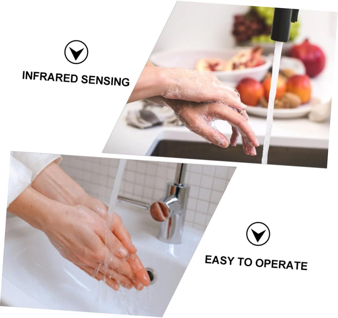 PRETYZOOM Professional Soap Dispenser 300ml Sensor Portable Stylish Design Housewarming