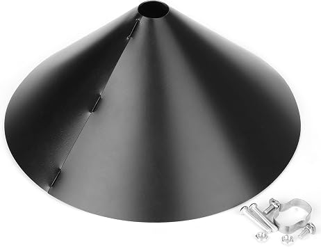 Squirrel Flapper Professional Plastic Prevents Stealing Squirrel Baffle for Bird Feeder 12in