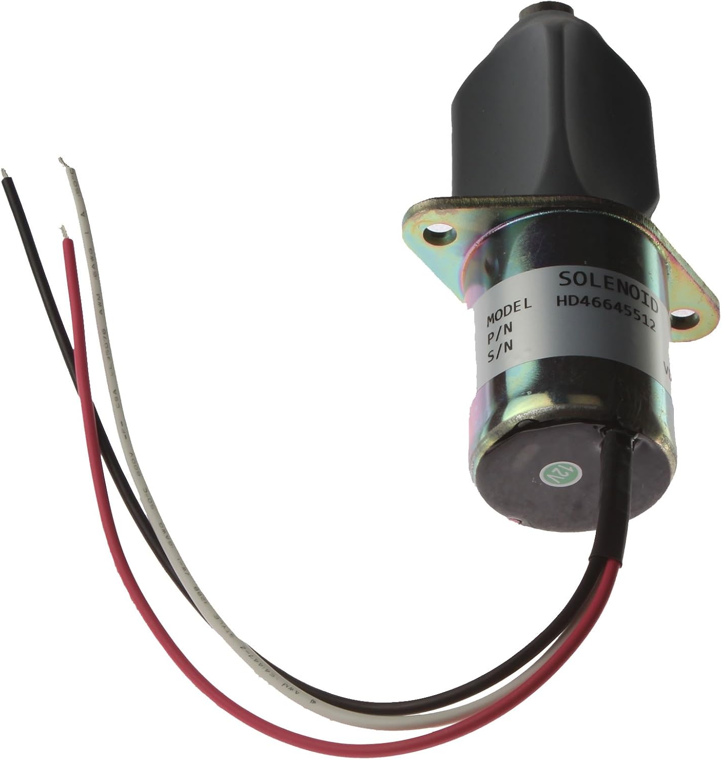 HOLDWELL 12V Fuel Solenoid SA-4260-12 1751ES compatible with Kubota 3A 70 82 mm Series Engine