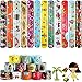 G.C 48 Pcs Hawaiian Theme Slap Bracelets for Kids Perfect for School Classroom Game Prize Birthday Gifts Goodie Bags Fillers Summer Luau Beach Tropical Party Favors for Kids