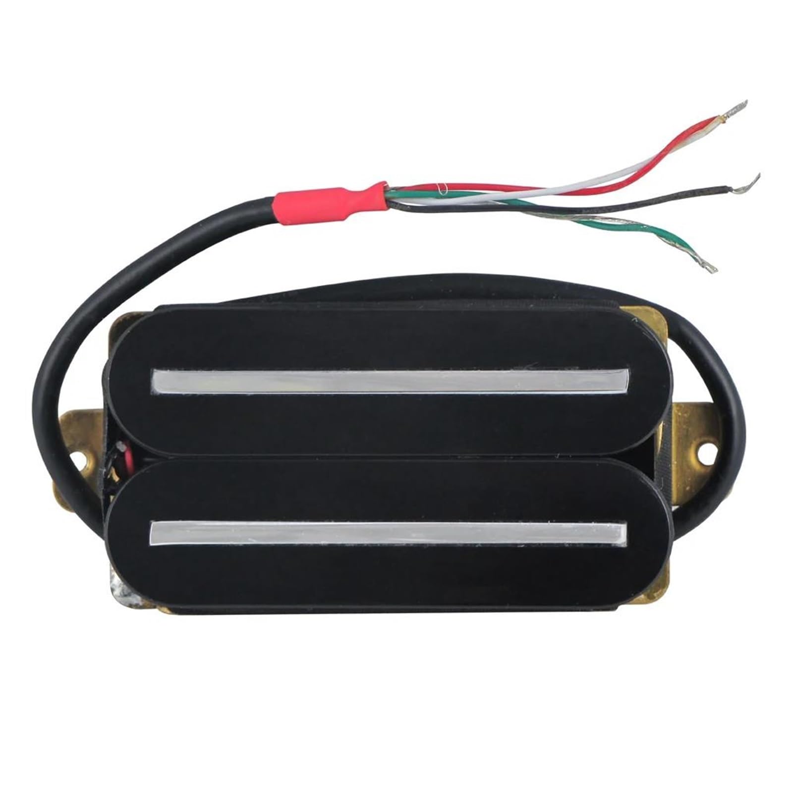 Repuestos Para Pastillas De Guitarra Pastilla Humbucker De Doble Pista | Pastilla de guitarra eléctrica accesorios de piezas de guitarra con riel de 57mm, color negro