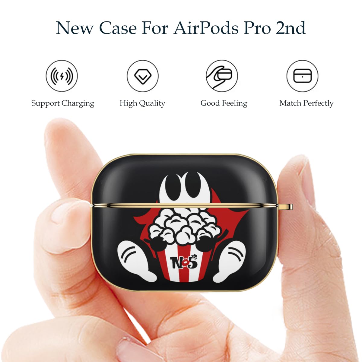 Amazon | Nissy AirPods Pro 2 ケース Airpods Pro 2 カバー 耳栓保護