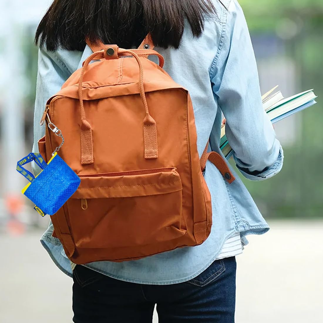 NHQZ Sacs à clés et Porte Monnaie Petit Format, 2 pièce