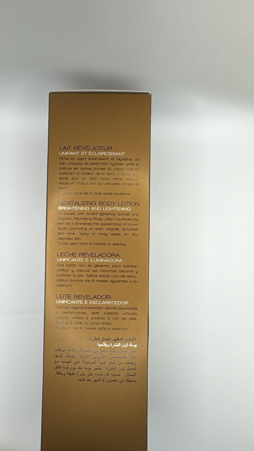 FAIR & WHITE 2: Loção corporal revitalizante Gold | 500 ml | com óleo de argan, vitamina E e manteiga de karité em promoção! Veja a oferta e mais achadinhos de Pós-sol 7 Hoje é o melhor dia para comprar FAIR & WHITE 2: Loção corporal revitalizante Gold | 500 ml | com óleo de argan, vitamina E e manteiga de karité com aquele preço maroto! Promoção! Aproveite a oferta! 7