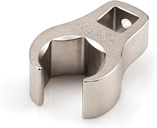 TEKTON 3/8 Inch Drive x 17 mm 6-Point Flare Nut Crowfoot Wrench | WCF16217 | Made in USA