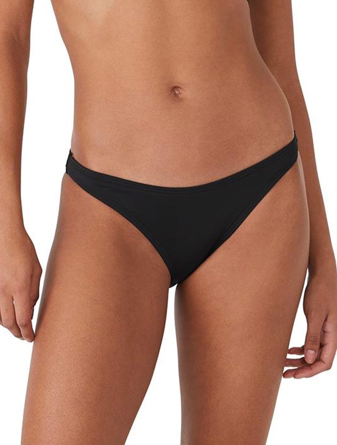 Kate Spade New York Solid High Cut Bottom Bragas de Bikini para Mujer