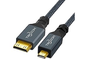 Twozoh Micro HDMI to Mini HDMI Cable: The Perfect Solution for Your HD Connectivity Needs