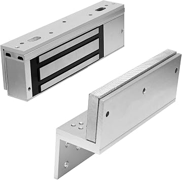 Z and L Bracket for 500KG 1200LBS Holding Force Electromagnet Lock Single Inward Door Access Control Electric Magnetic Door Lock
