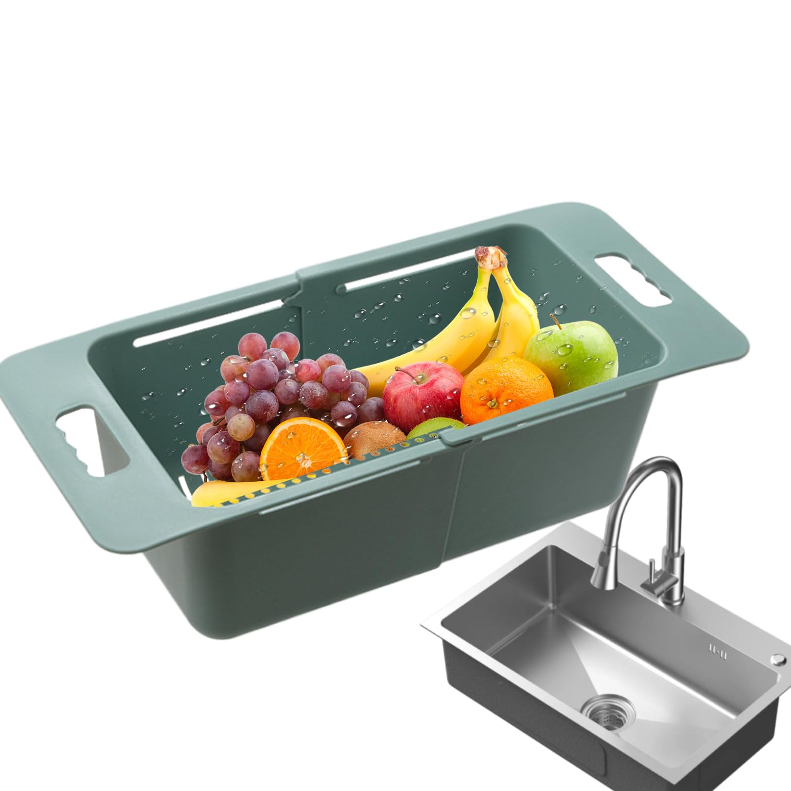 Égouttoir de cuisine pour évier de la maison qui libère de la place