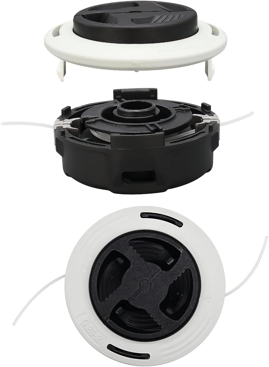 C26-2 Trimmer Head for Stihl FS55 FS55R FS56 FS56RC FS70 FS70R FS80 FS85 FS90 FS90R FS91 FS94 FS110 FS120 FS130 FS131 FS131R FS240 FS250 Brushucutters Weed Eater 4002 710 2169 (2-Pack)