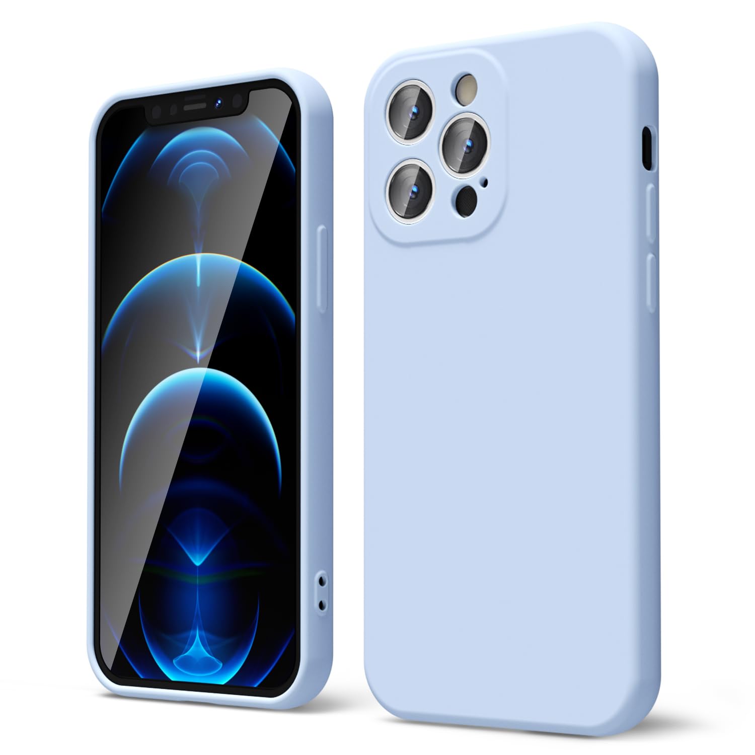 oakxco for iPhone 16 Pro Max Case Liquid Silicone, Soft Rubber Gel Elegant Aesthetic Basic Simple Cover, Cute Thin Slim TPU Matte Solid Color Plain Smooth Case for Women Girl, Light Pink — view 123