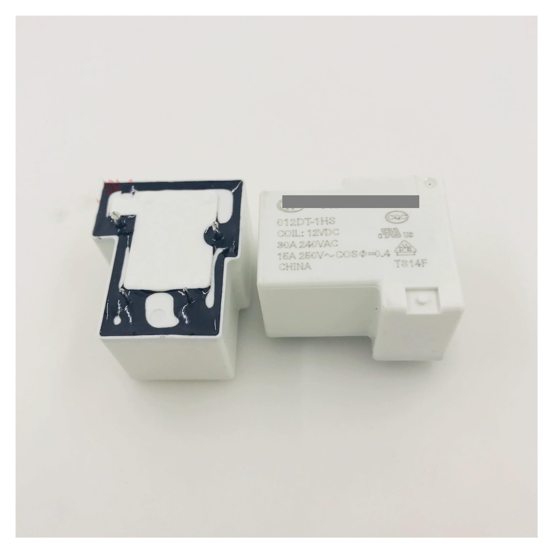 VXAXPOHZA HF105F-1-012DT-1HS 4-Pin 30A JQX-105F-1-012DT-1HS