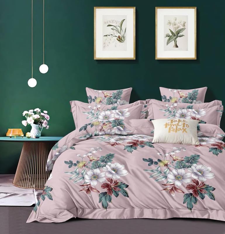 See full amazon price history chart for AR Living Rosemary Collection Cotton Super King Size Bedsheet for Double Bed with 2 Pillows Covers Wrinkle & Fade Resistant Flatsheet for Bedroom Pack of 3 Pieces (108x108 Inches) - Pink AR Living Rosemary Collection Cotton Super King Size Bedsheet for Double Bed with 2 Pillows Covers Wrinkle & Fade Resistant Flatsheet for Bedroom Pack of 3 Pieces (108x108 Inches) - Pink (B0CJ522FFS) Amazon Price History, Amazon Price Tracker