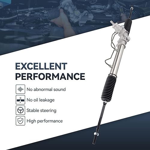 Miniatura 5 de Kit completo de piñón y cremallera para Corolla 93-02, Prizm 93-97 LSiBase, Prizm 98-02 BaseLSi, cremallera de dirección asistida y conjunto de