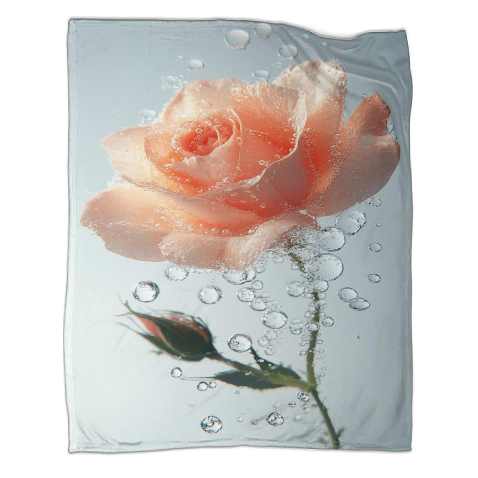 Couverture polaire rose contre les nuits froides : couvre-lit flanelle chaud 200x230cm