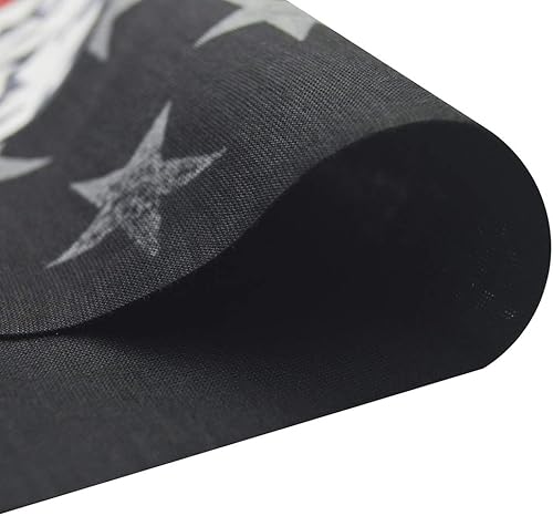 Miniatura 47 de Obacle - Tapabocas con cuello polar y de estilo de pañuelo contra el polvo y el sol para hombre y mujer Calavera Azul Ojo y Nariz