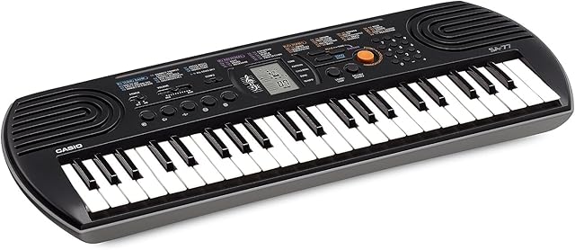Casio SA-77 Keyboard, Czarny, 44 Klawisze