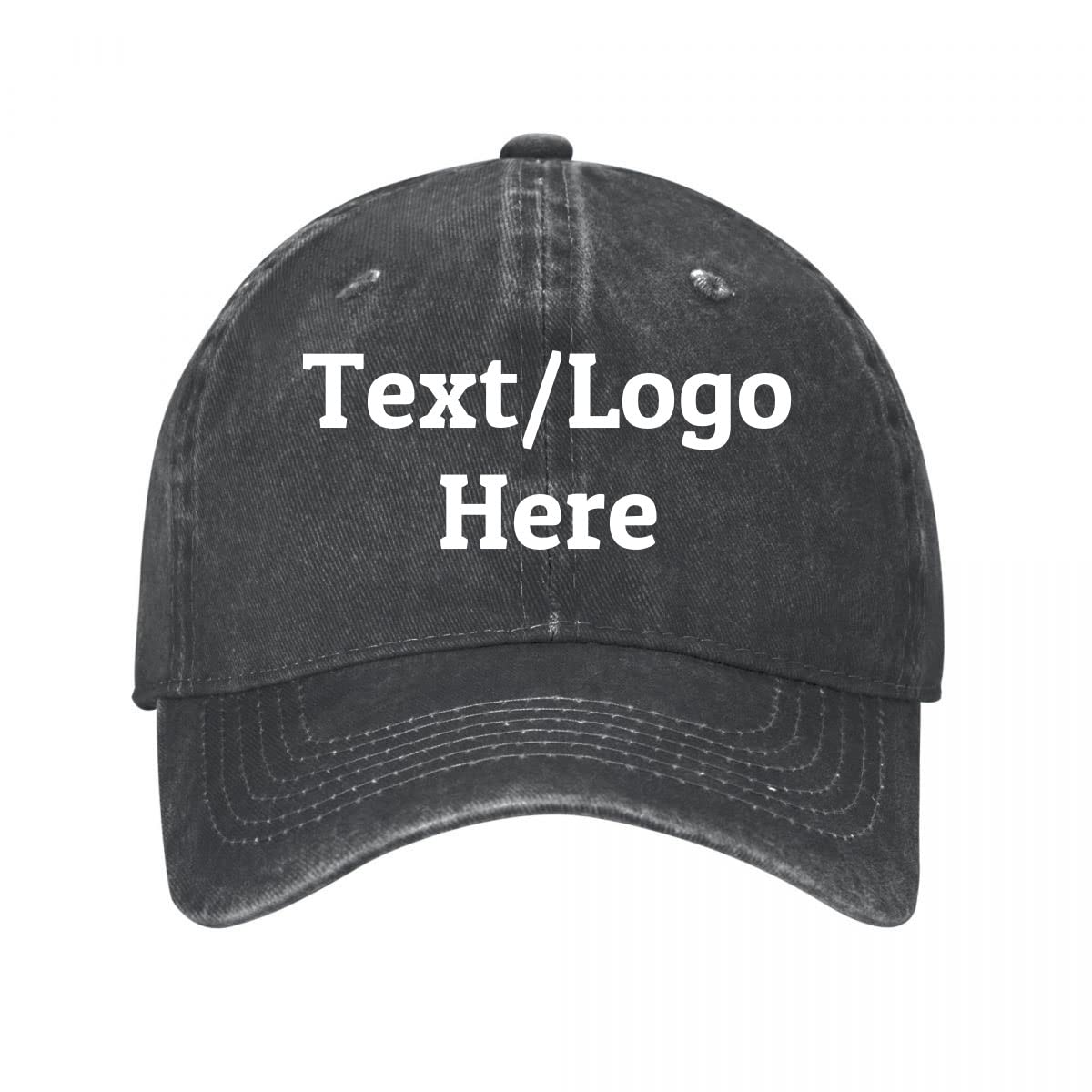 Custom Baseball Cap Personalized Hats for Men & Women Add Text Logo Dad Hat