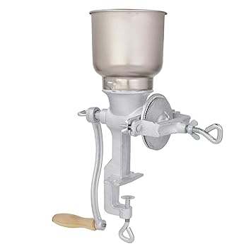 GBNIJ gt5-kj Home Use Hand Cranking Operation Grain Grinder Silver