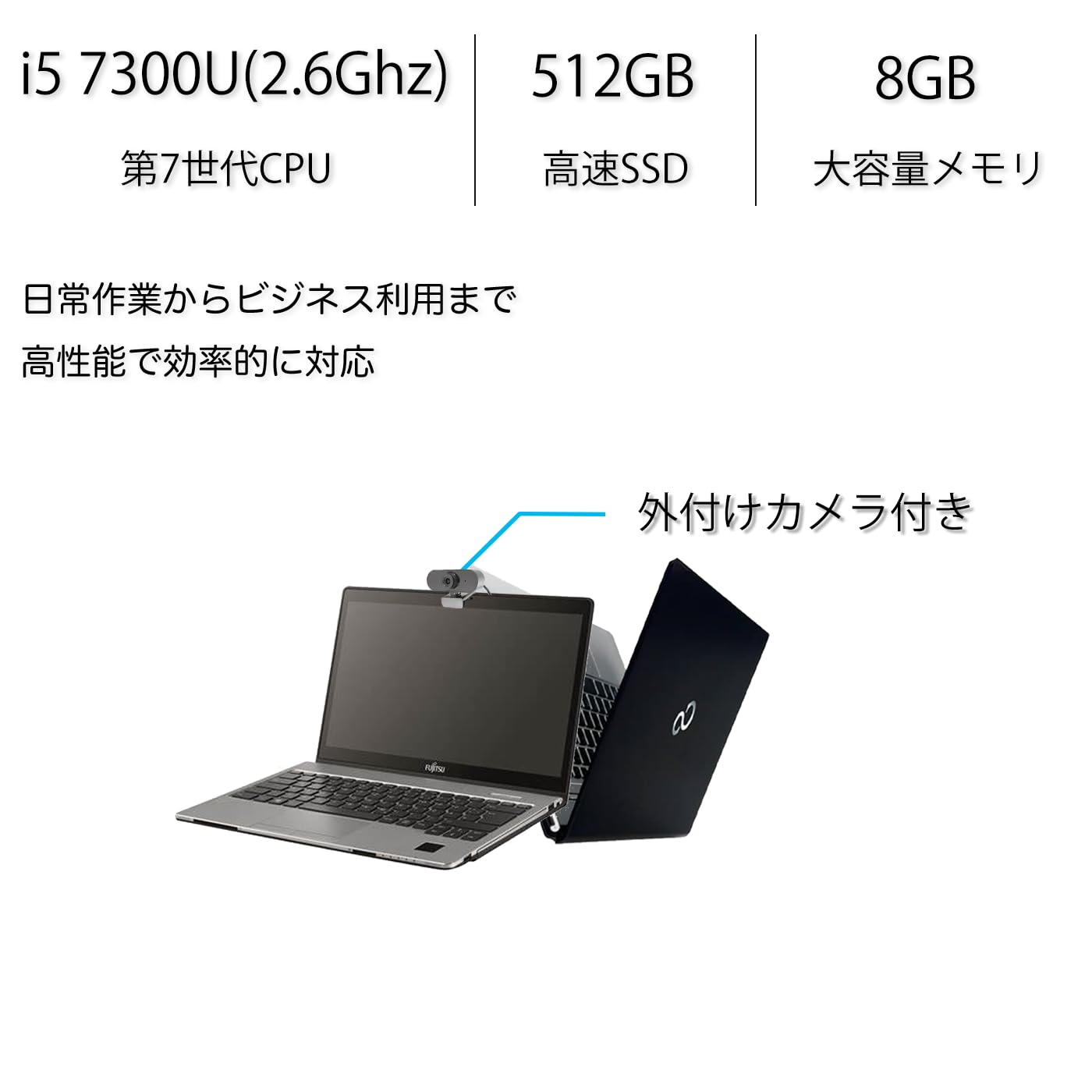 Amazon.co.jp: ノートパソコン 富士通 LIFEBOOK S937 第7世代 Core i5