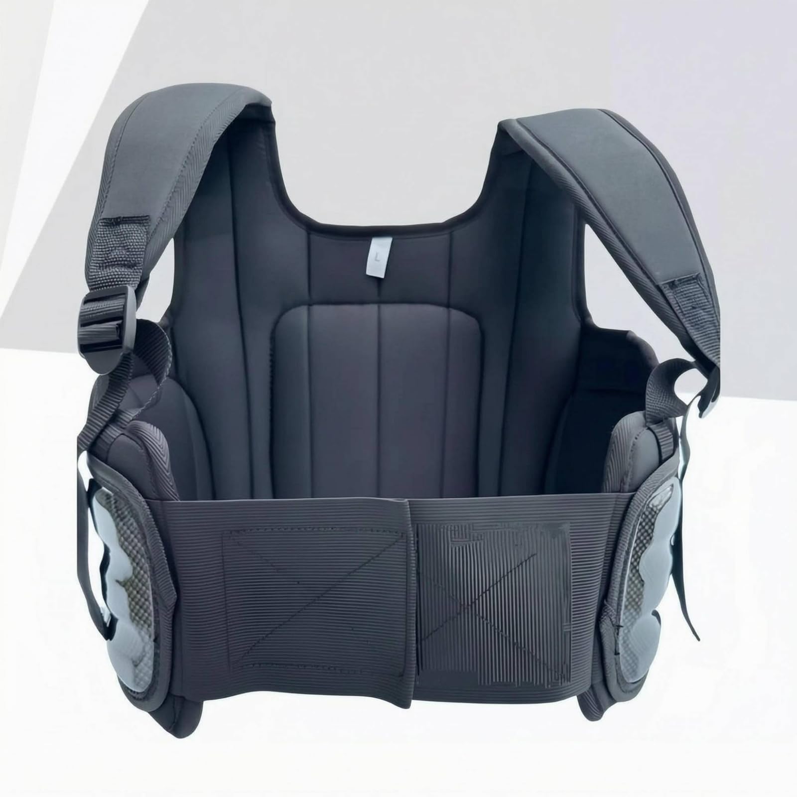 Equipo de Automovilismo Chaleco Antimpacto Deportivo Protector Pecho Dispersión de Impacto Diseño Confortable Adecuado para Entusiastas de Deportes de Motor , XL Busto 105-115 , Talla Única