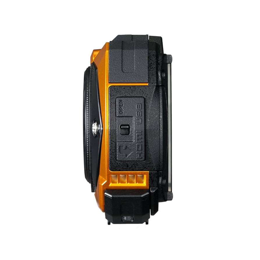 RICOH - 大特価  新品 WG-50 リコー オレンジ Amazon | RICOH 防水デジタルカメラ RICOH WG-50 オレンジ 防水