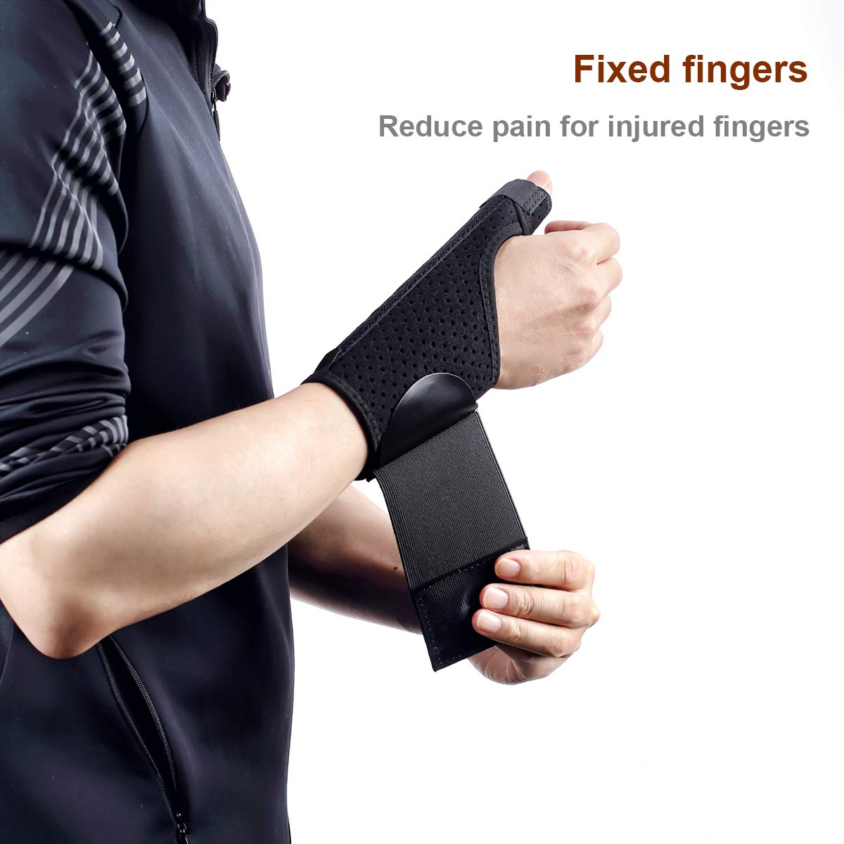 Ultrafun Trigger Finger Splint Brace Support Breathable Wrist and Thumb