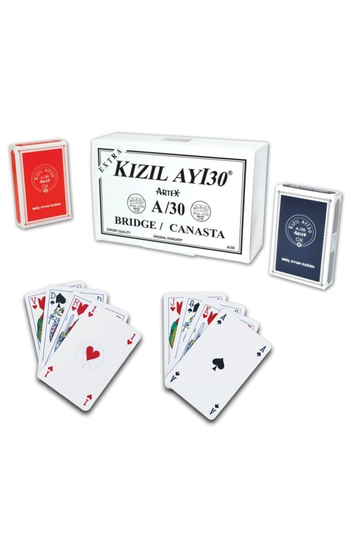 Star Okey Oyun Kağıdı Kızıl Ay/30, Bridge Canasta Kağıdı