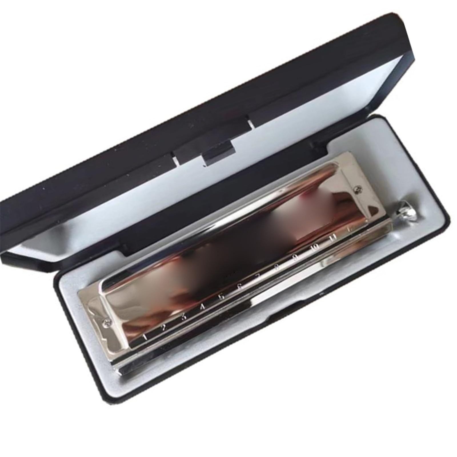 Harmonica Blues Harmonica Chromatique ABS Peigne Clé De C | Harmonica chromatique ABS peigne clé de C Cromatica bouche Ogan Instrumento avec demi-ton entier